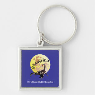 Skorpion 24. Okt bis 22. Nov. Schlüsselanhänger Key Ring