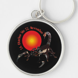 Skorpion 24. Okt bis 22. Nov. Schlüsselanhänger Key Ring