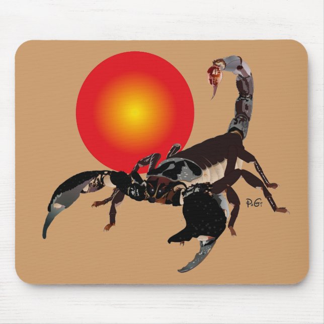 Skorpion Mauspad Mouse Pad (Front)