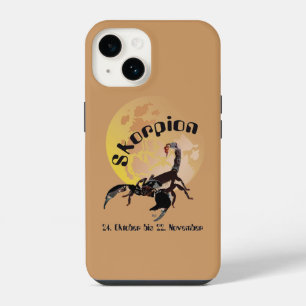 Skorpion - Sternzeichen iPhone Hülle 14 Case