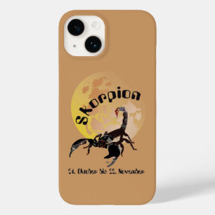 Skorpion - Sternzeichen iPhone Hülle Case-Mate iPhone 14 Case