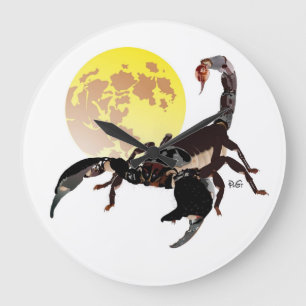 Skorpion Uhr Large Clock