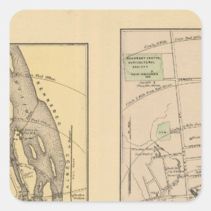 Skowhegan, Fairfield Square Sticker