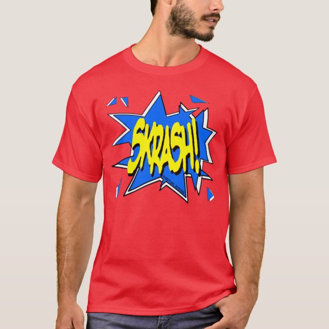 skrash blue T-Shirt (Front)