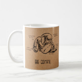 Skribbles: Be Comfy Coffee Mug