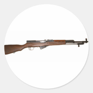SKS-45 CLASSIC ROUND STICKER