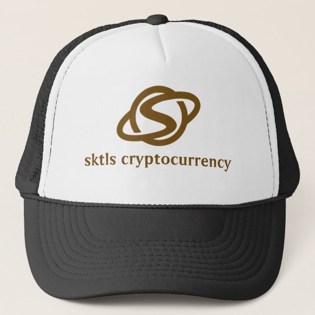 sktls cryptocurrency Trucker Hat (Front)