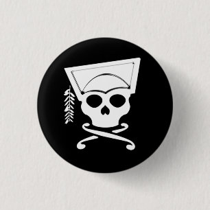 Skull 3 Cm Round Badge