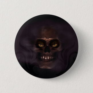 Skull 6 Cm Round Badge
