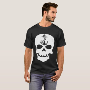 Skull anchor shirt lighthouse route Nautical shirt