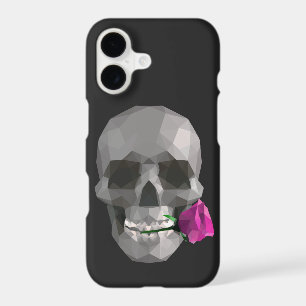 Skull and a rose