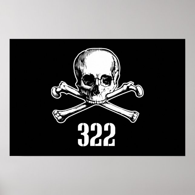 Skull and Bones 322 Poster (Front)