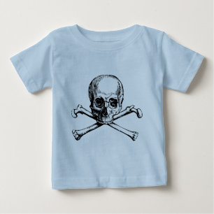 Skull and Bones Baby T-Shirt