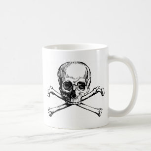 Skull and Bones Coffee Mug