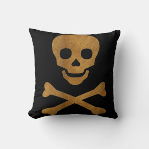 Skull and Bones Cushion