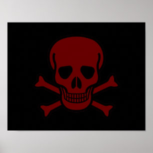 Skull and Bones Poster