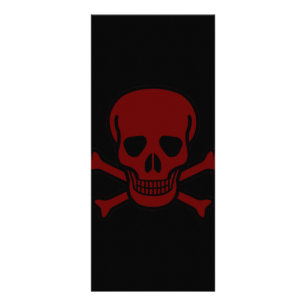 Skull and Bones Rack Card