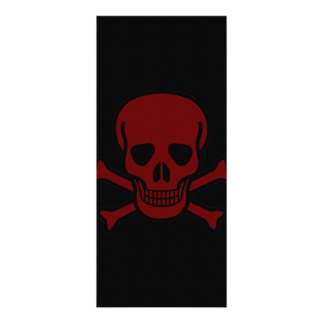 Skull and Bones Rack Card (Front)