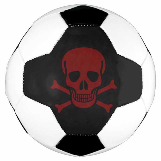 Skull and Bones Soccer Ball (Front)