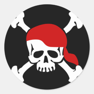 Skull and Bones Sticker