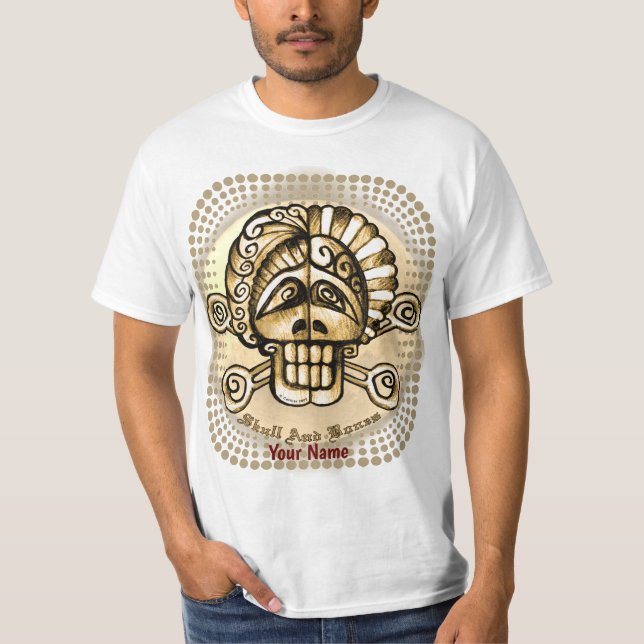 Skull and Bones  T-Shirt (Front)