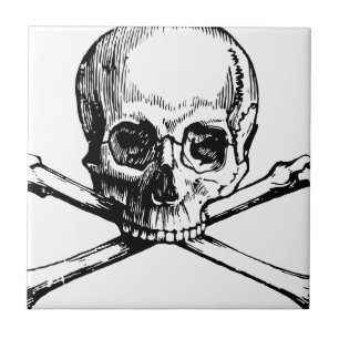 Skull and Bones Tile