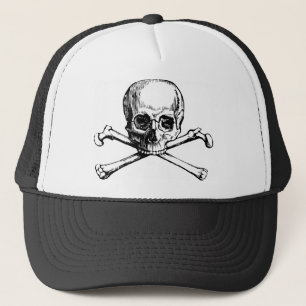 Skull and Bones Trucker Hat