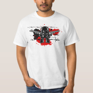 Skull and croosguns card case. tyvek® card case wa T-Shirt