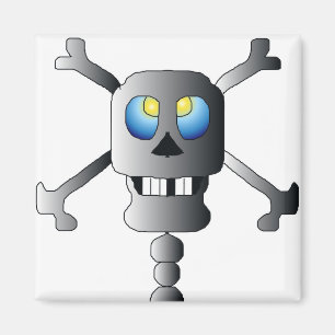 Skull and Cross Bones Magnet