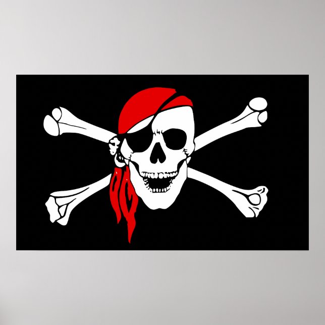 Skull and Cross Bones Poster (Front)