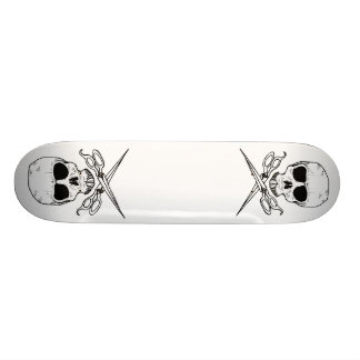 skull-and-cross-shears, skateboard