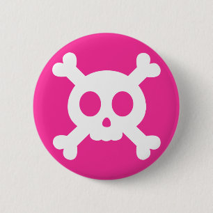 Skull and Crossbones Button