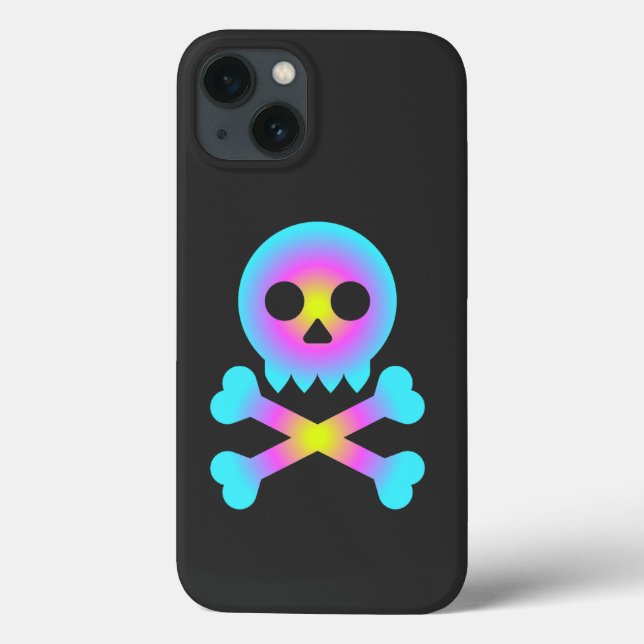 Skull and Crossbones Case-Mate iPhone Case (Back)