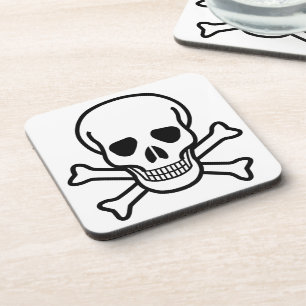 Skull and Crossbones Coaster