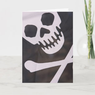 Skull and Crossbones Customisable Cards