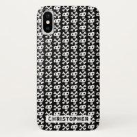 Skull and crossbones design