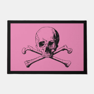 Skull and Crossbones Doormat