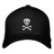Skull And Crossbones Embroidered Cap