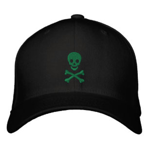 Skull and Crossbones Embroidered Hat