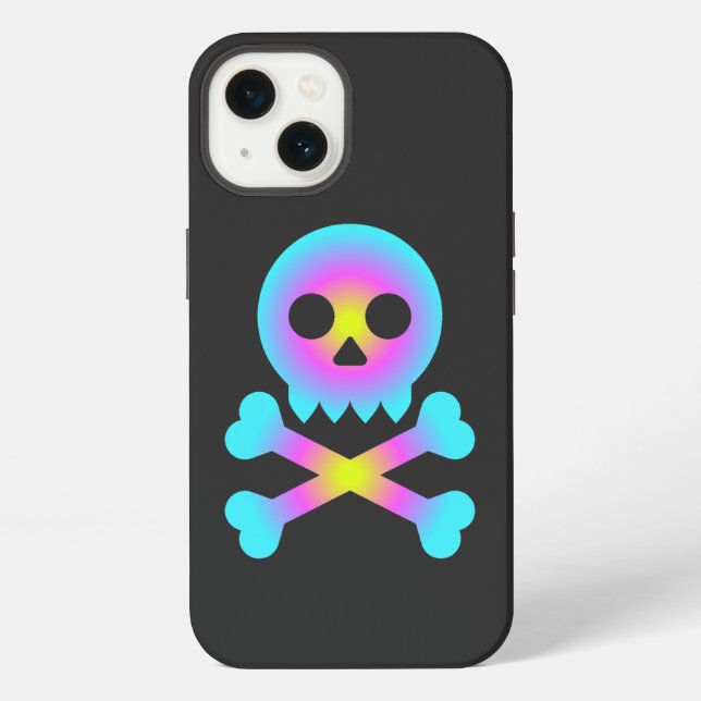 Skull and Crossbones iPhone Case (Back)