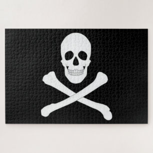Skull and Crossbones Jigsaw Puzzle