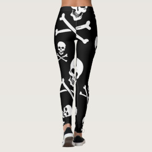 Skull and Crossbones Leggings