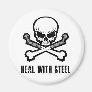 Skull and Crossbones Magnet