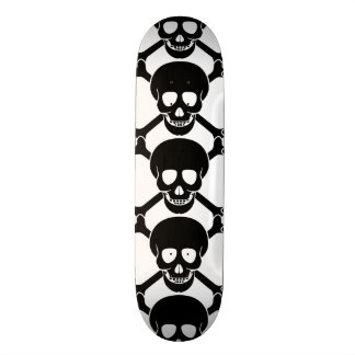 Skull and Crossbones Maple Skateboard