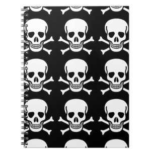 Skull and Crossbones Notebook