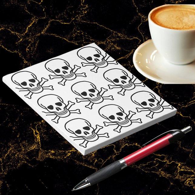 Skull and Crossbones Notepad (Skull and Crossbones Notepad)