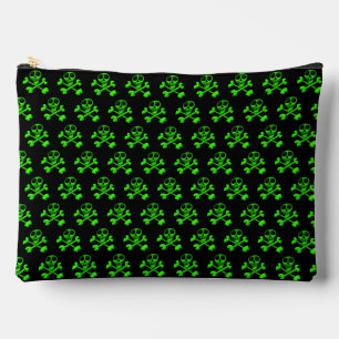 Skull and Crossbones Pattern Accessory Pouch