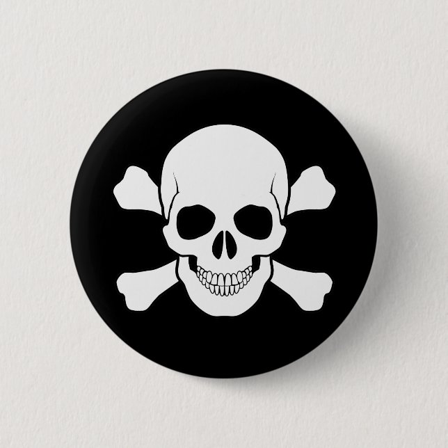SKULL AND CROSSBONES PIN (Front)