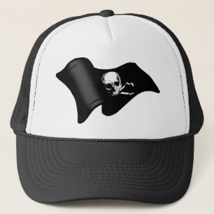 Skull and crossbones Pirate flag Trucker Hat