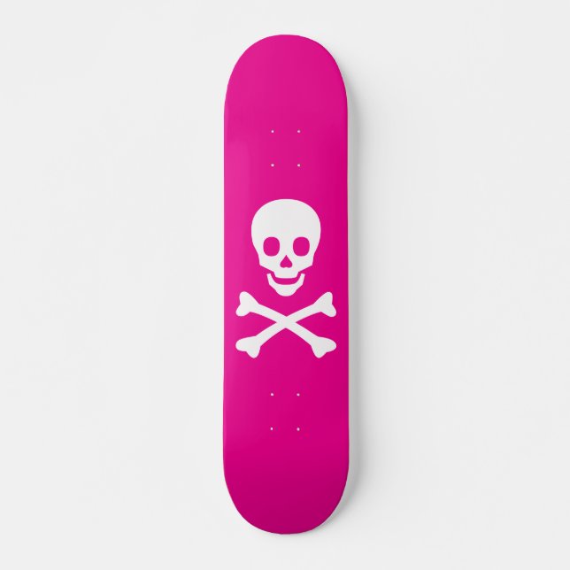 Skull and Crossbones Skateboard (Front)